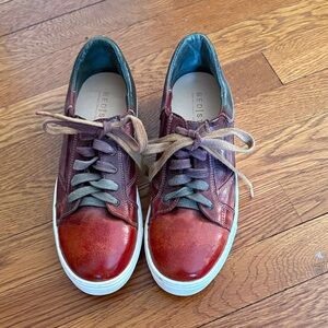 Bed Stu Brown and Green Sneakers